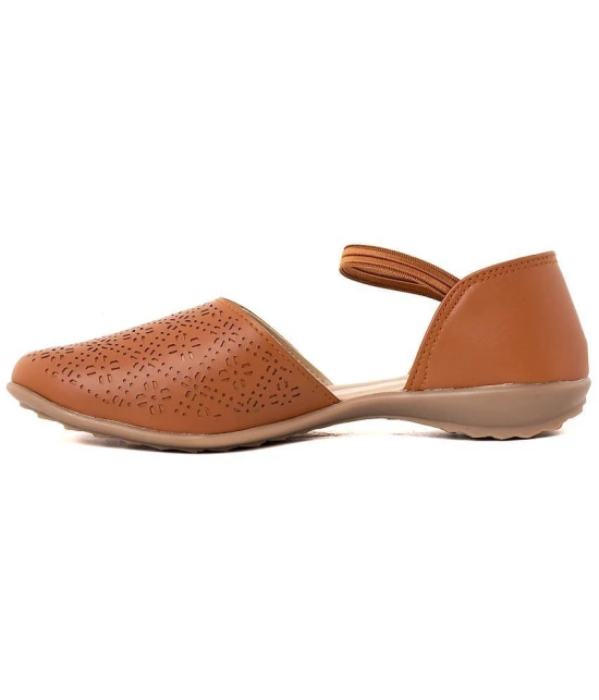 KHADIM Brown Womens Flats - None