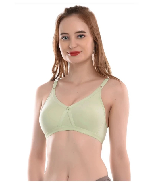 Elina Cotton T-Shirt Bra - Green - 36C