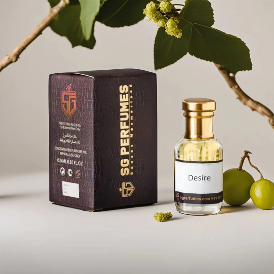 Desire Platinum Attar - SG Perfumes | 12ml & 24ml-12ml