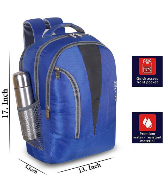 AXEN BAGS 34 Ltrs Blue Laptop Bags