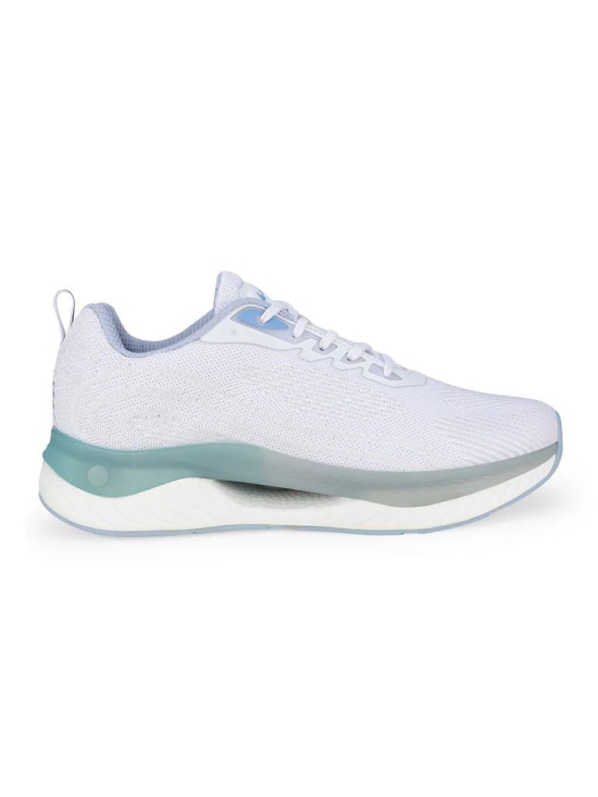 Campus Circle White Men Running Sports Shoes