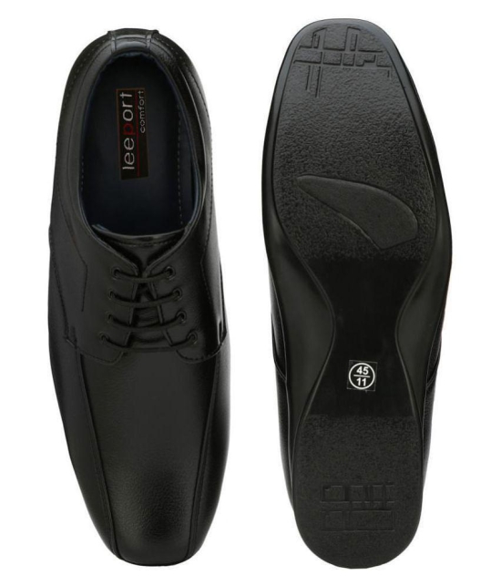 Leeport - Black Mens Formal Shoes - None