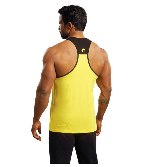 Omtex Yellow Cotton Gym Stringers - L