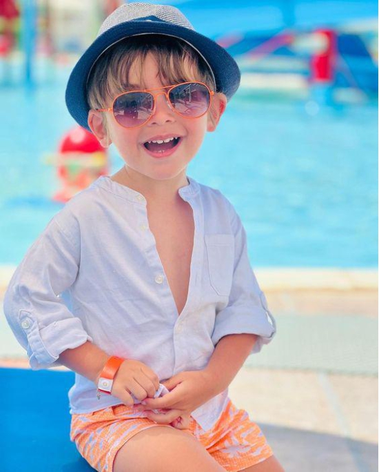 Summer Style White Cotton Shirt with Printed Shorts - Stay Cool and Stylish-2-3 YEAR