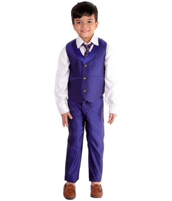 Fourfolds Boy's 5-Piece Suit_SH508 - None