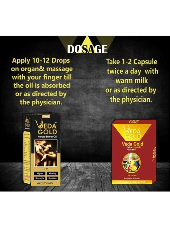 power oil and capsule for men,Veda Gold Capsule and Oil