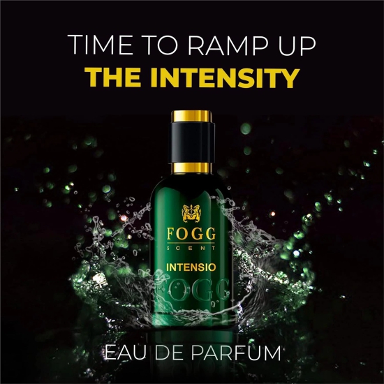 Fogg Intensio Scent Eau De Parfum, Men's Perfume - Long-Lasting Fresh, Exotic & Soothing Fragrance, 100 Ml