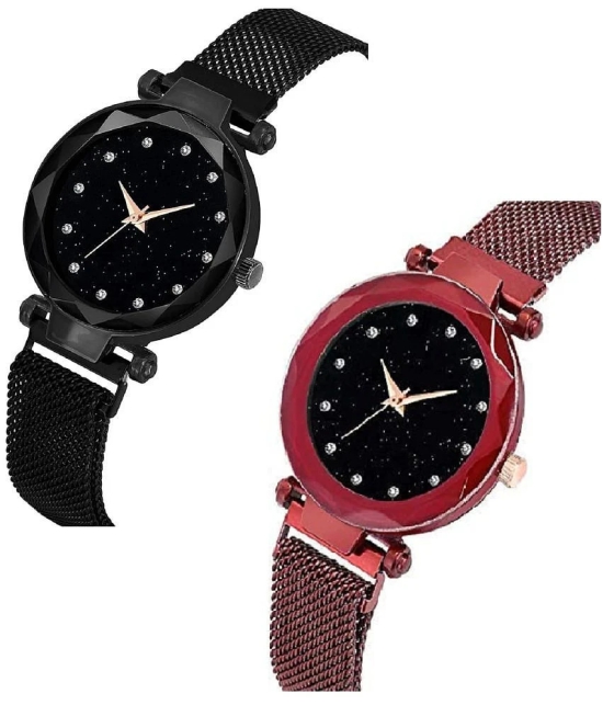 Hala - Multicolor Stainless Steel Analog Womens Watch