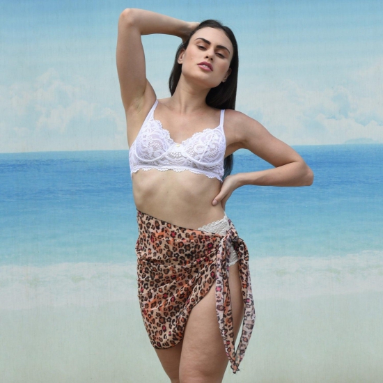 Animal Print Sarong For Women