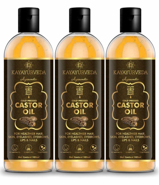 KAYAYURVEDA - Hair Growth Castor Oil 300 ml ( Pack of 3 )