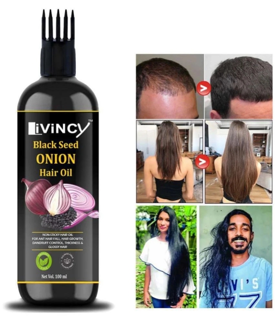 LIVINCY - Anti Hair Fall Onion Oil 100 ml ( Pack of 1 )