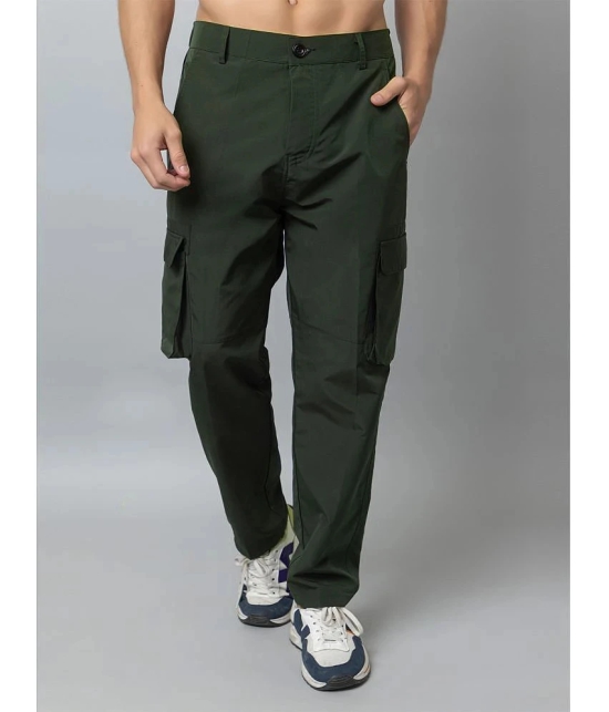 YHA Olive Green Polyester Mens Sports Trackpants ( Pack of 1 ) - None