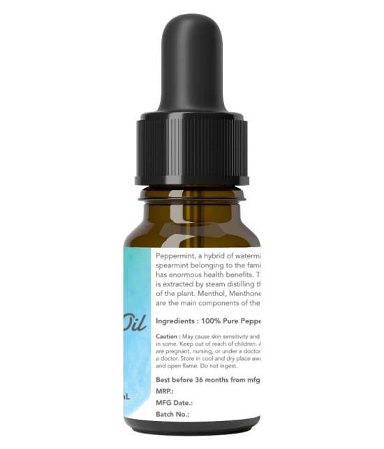 Baeyork Organic Peppermint Essential Oil 15 mL