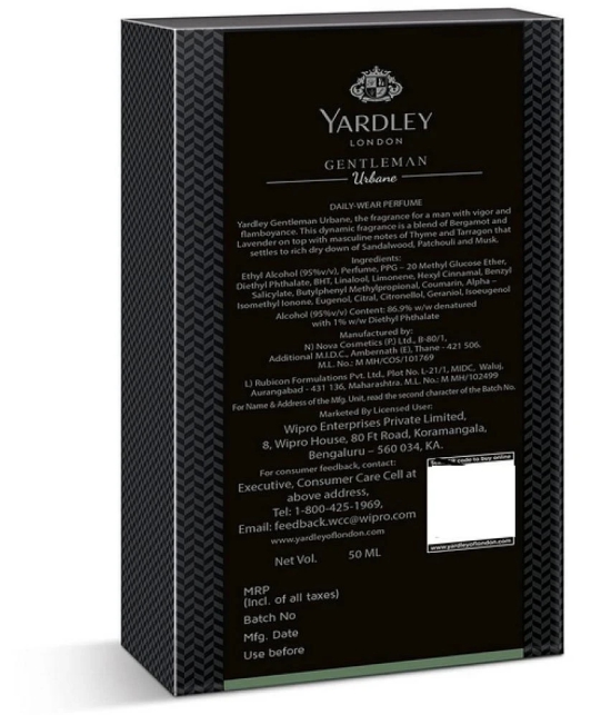 Yardley London - GENTLEMAN ROYALE PERFUME50 ml ,  ROYALE DEODORANT Eau De Parfum (EDP) For Men 200ML ( Pack of 2 )