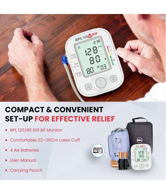 BPL Medical Technologies BPL 120/80 B19 Digital Blood Pressure Monitor