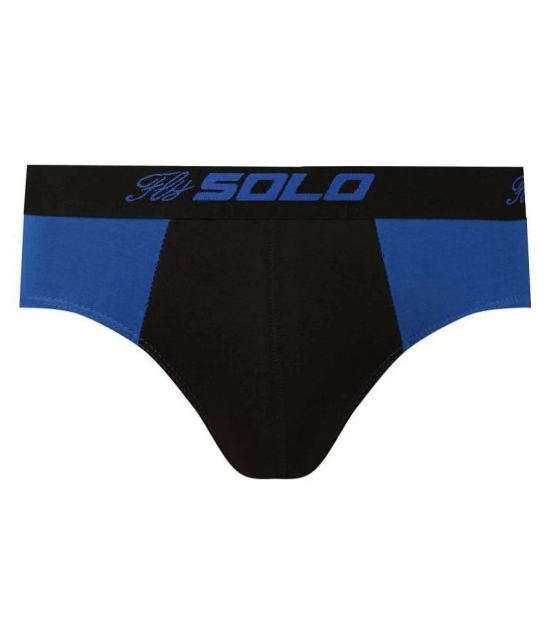 Solo - Multicolor Cotton Blend Mens Briefs ( Pack of 3 ) - 80