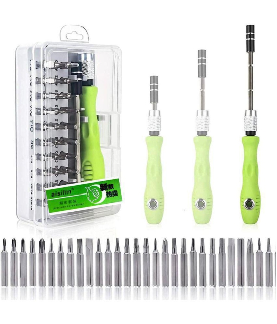 GIT- Tools hardware 32-in-1 Mini Screwdrivers Set with Case, Precision Screwdriver Kit, 32 in 1 Magnetic Repair Tool Kit