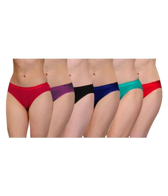 Softskin Cotton Lycra Bikini Panties - L