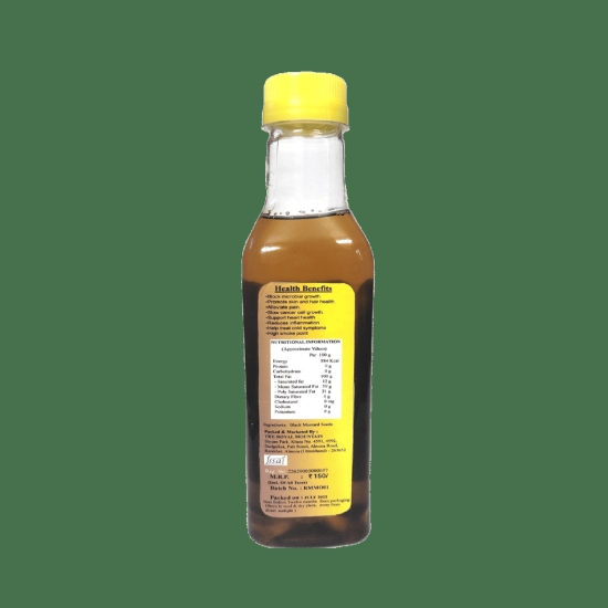 Black Mustard seed Oil (Cold Pressed)