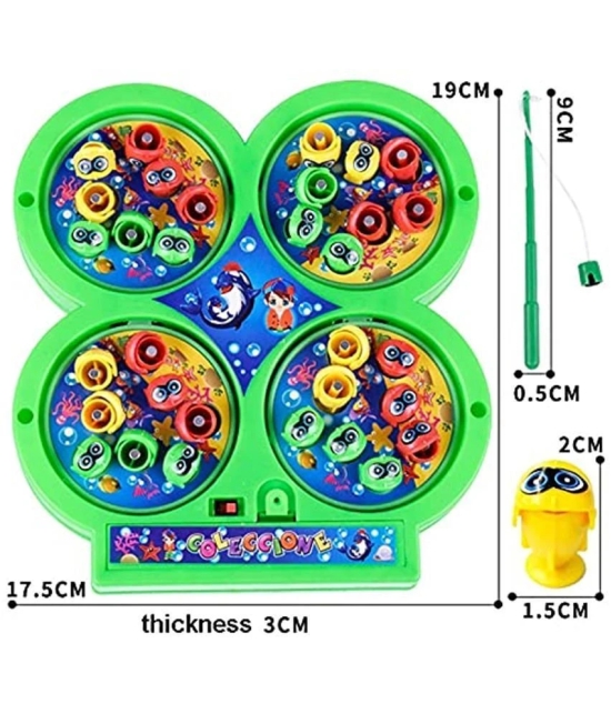 Fratelli Fishing Game Toy Set with Rotating Board | Now with Music