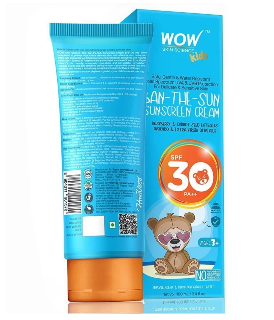 WOW Skin Science Ban The Sun Sunscreen Cream 100mL