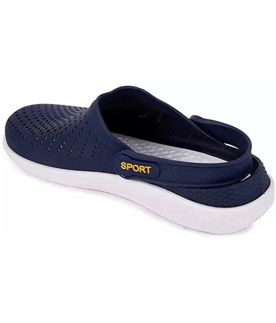 Secritas - Navy Blue Mens Clogs - None