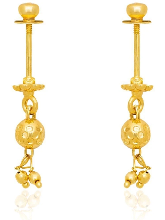 LUV FASHION Gold EarCuff Earrings ( Pack of 2 ) - Gold