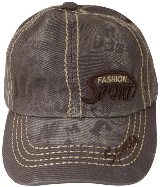 PENYAN Brown Cotton Mens Cap ( Pack of 1 ) - Brown