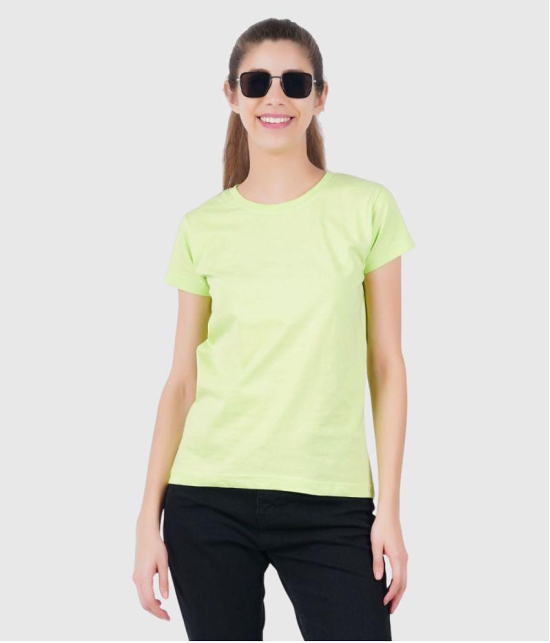 ferocious - Sea Green Cotton Regular Fit Women's T-Shirt ( Pack of 1 ) - None