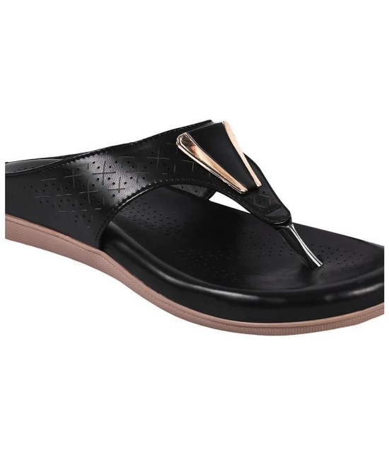 Shoetopia Black Womens Flats - None