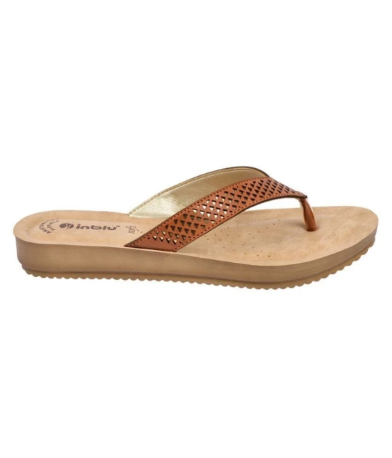 Inblu Tan Slippers - None