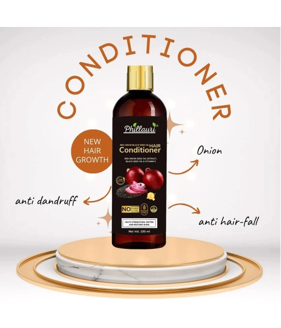 Phillauri Red Onion Conditioner for Shiny, Smooth & Healthy Hair Deep Conditioner 100 mL