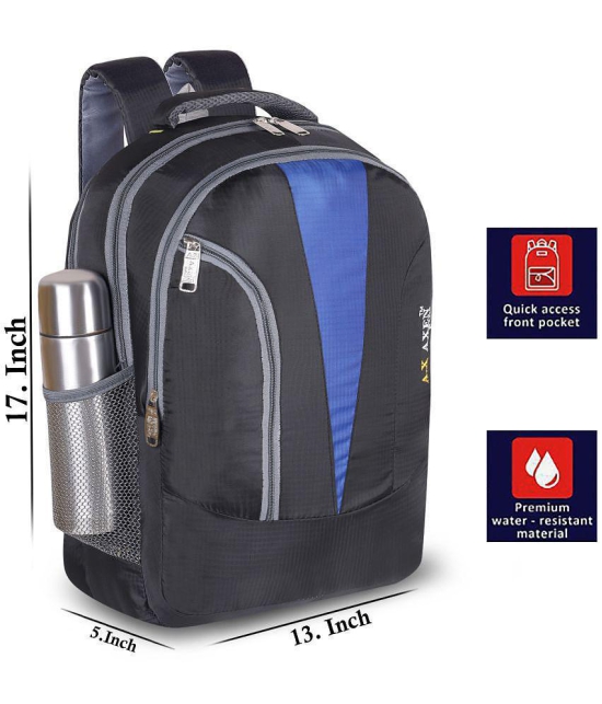 AXEN BAGS 34 Ltrs Black Laptop Bags