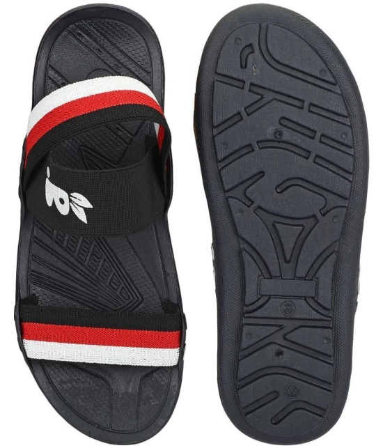 Buxton - Red Mens Floater Sandals - None