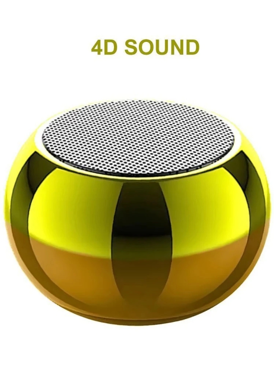 Vertical9 4DBASS Wireless Mini 5 W Bluetooth Speaker Bluetooth v5.0 with Call function Playback Time 6 hrs Assorted - Assorted