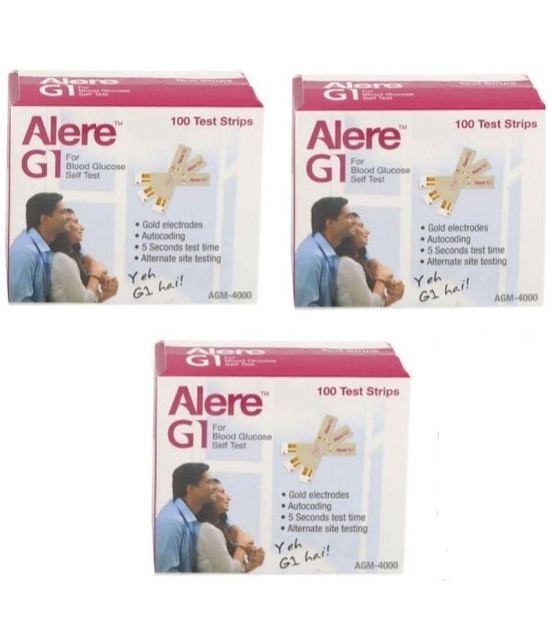 Alere G1 300 (100x3) Test Strips - Expiry:05/2024 100 Strips and More