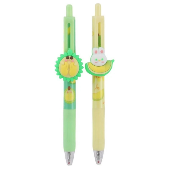 Fresh Fruit Mechanical Pen (Pack of 2)-Blue