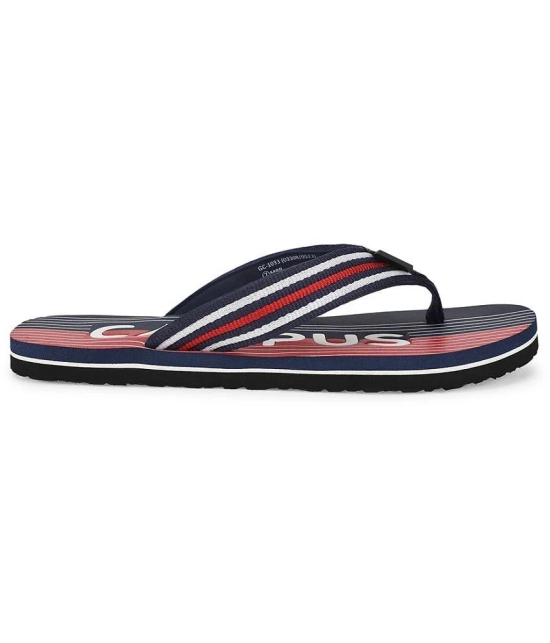 Campus - Blue Mens Thong Flip Flop - None