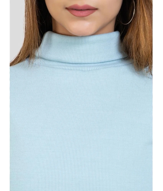 YHA Cotton Blend Blue Pullovers - Single - None