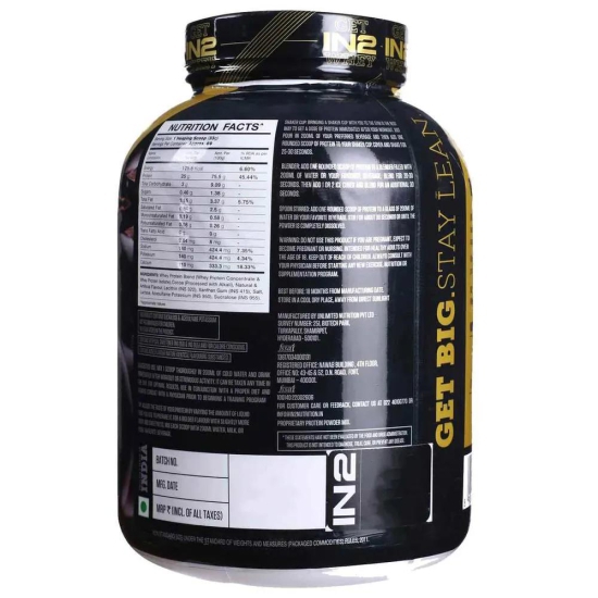 IN2 Nutrition Whey Protein-Rich Chocolate