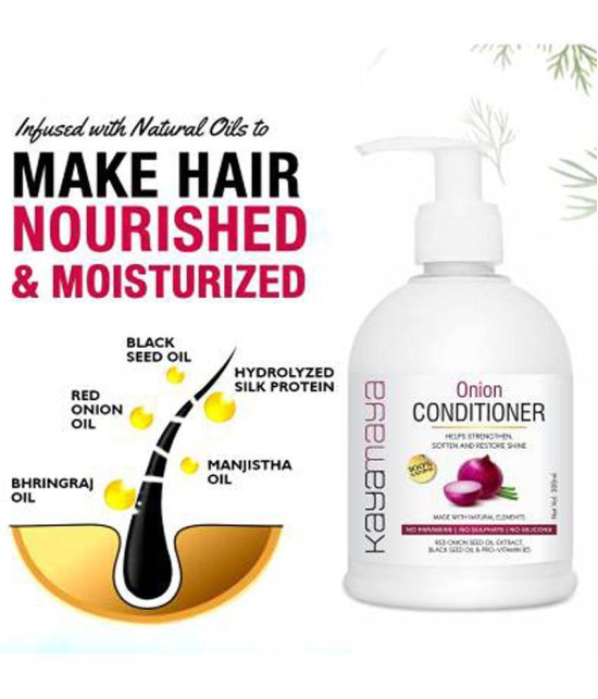 Kayamaya Paraben & Sulphate Free Red Onion Conditioner Leave In Conditioner 300 g