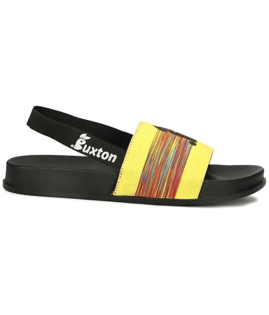 Buxton - Yellow Mens Floater Sandals - None