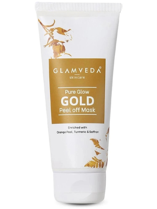 GLAMVEDA Pure Glow Anti Pollution With Gold Peel Off Mask | 60gm