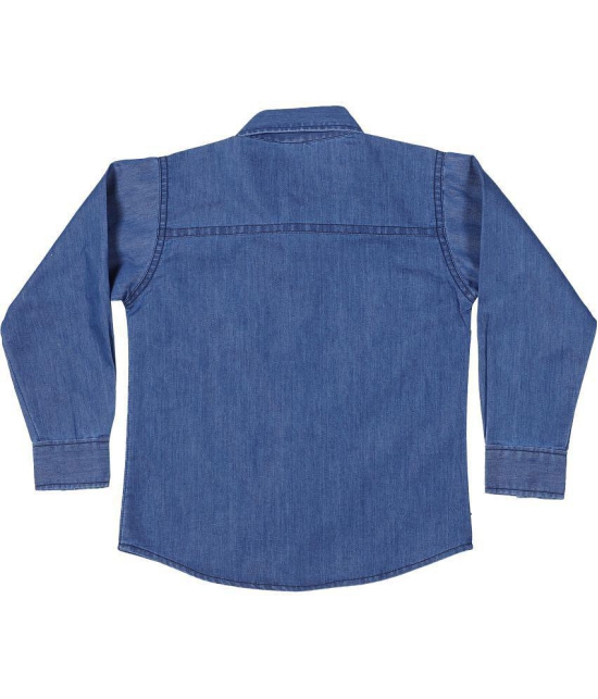 Kids Denim Full sleeves Shirt - None