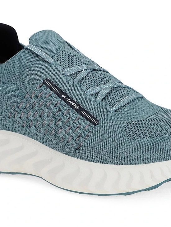 Campus - STREET-RUN Green Mens Sports Running Shoes - None