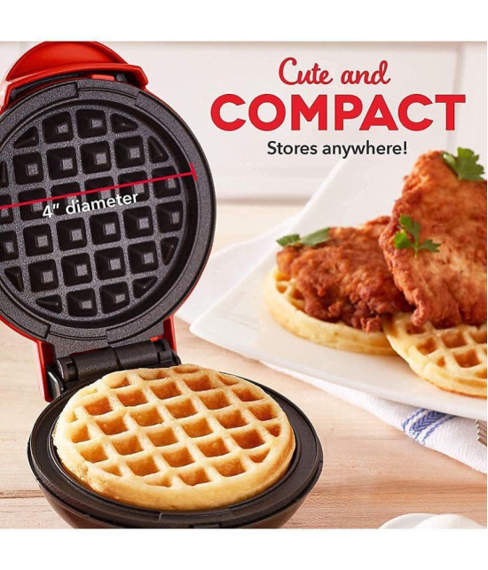 Gatih Mini Waffle Maker Waffle Iron Metal Polish Block Home Waffles Maker Machine, Waffle Maker Electric 1 no.s