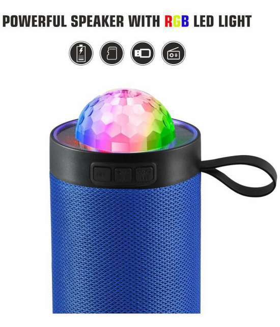 Neo M420 5 W Bluetooth Speaker Bluetooth v5.0 with USB Playback Time 4 hrs Blue - Blue