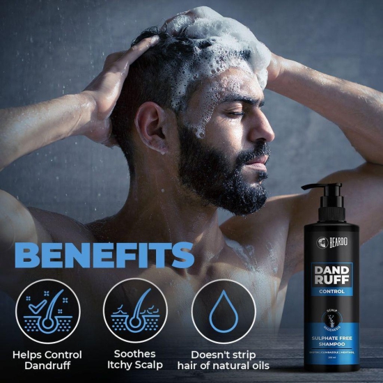 Beardo Dandruff Control Sulphate Free Shampoo