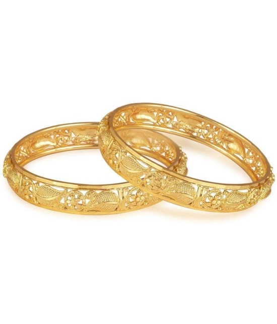 VIVASTRI Gold Bangle ( Pack of 1 ) - None