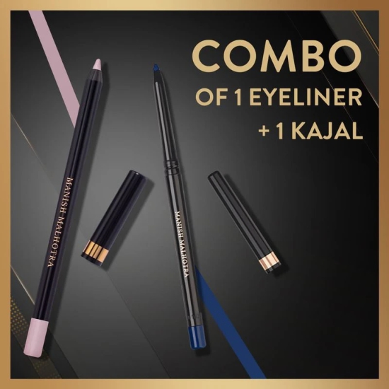 Manish Malhotra Glitter Eyeliner + 24h Kajal Eyeliner